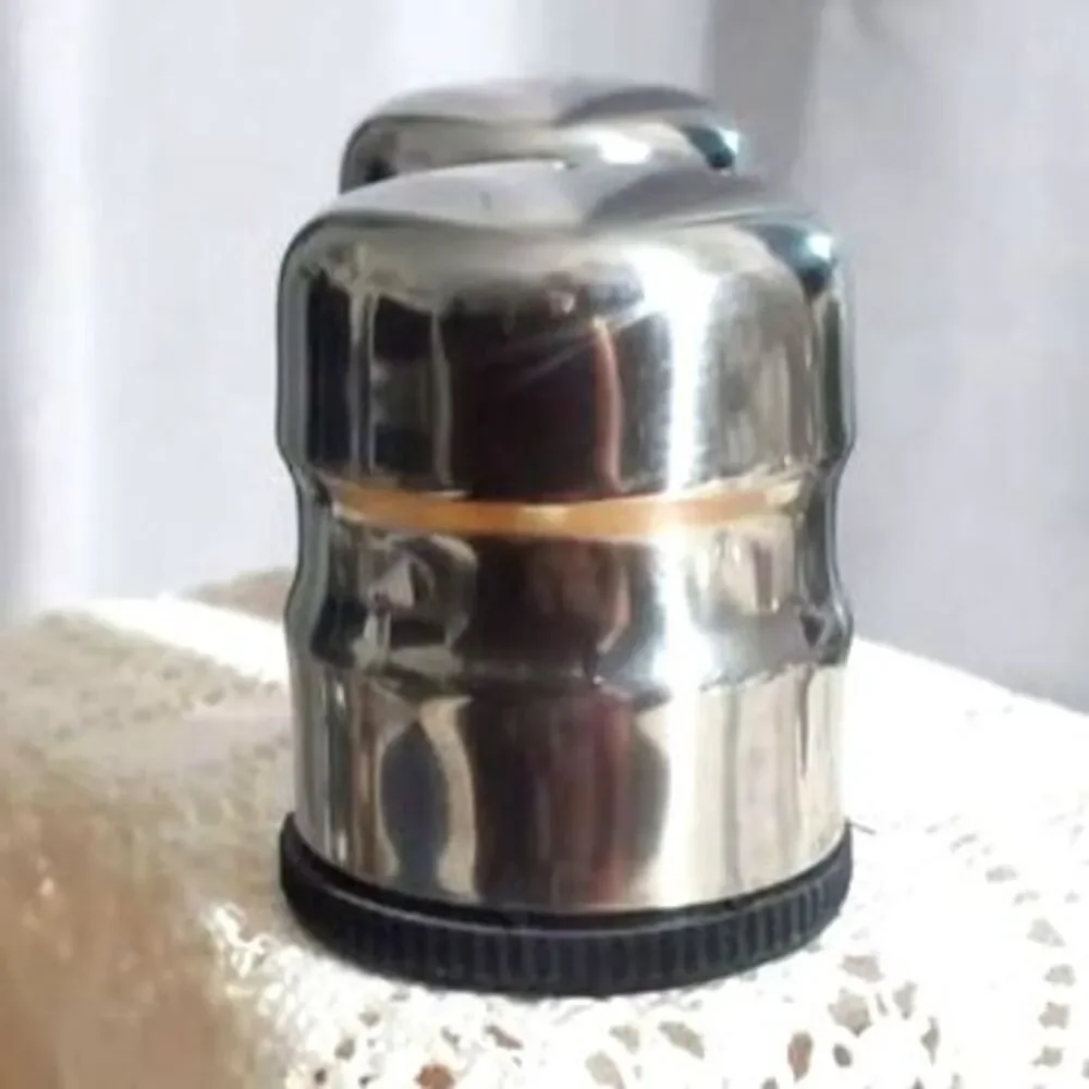 Danish Salt & Pepper Shaker Set Stainless Steel ~Vintage~